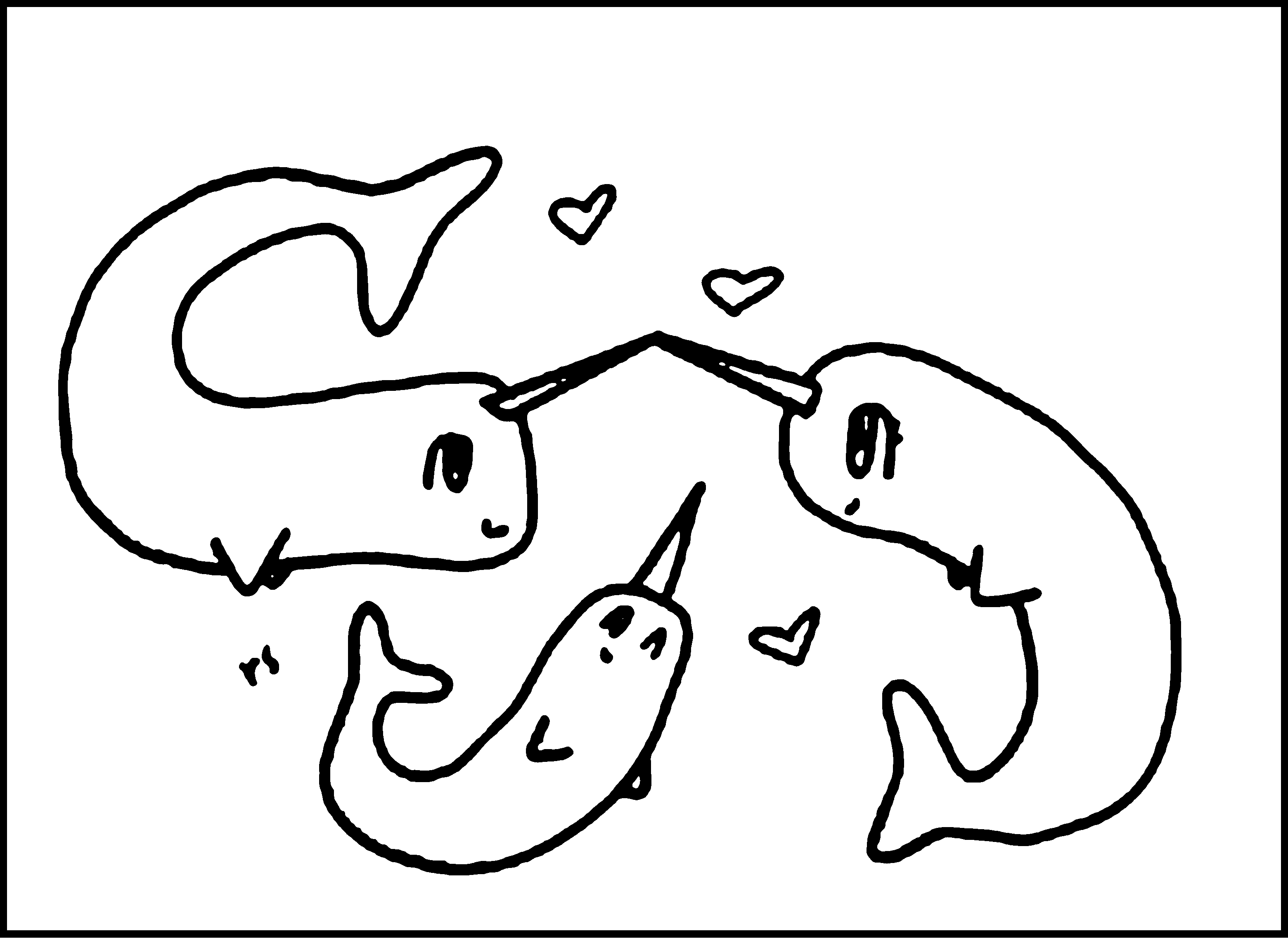 Narwhal Coloring Pages Best Coloring Pages For Kids