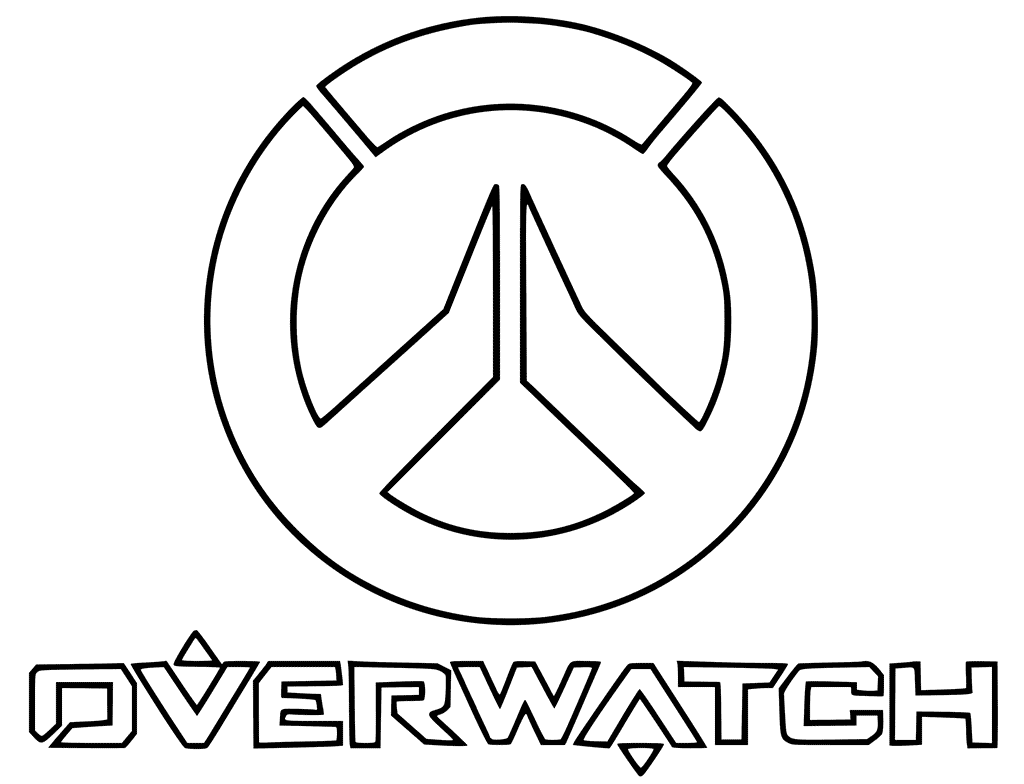 Overwatch Coloring Pages