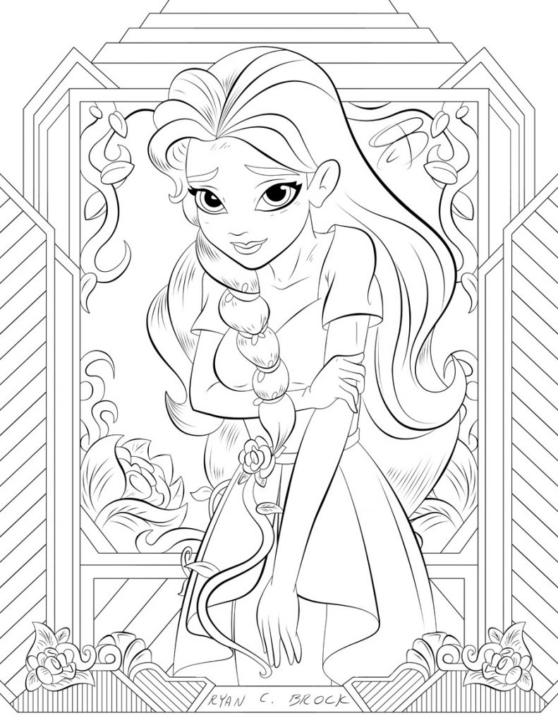 DC Superhero Girls Coloring Pages - Best Coloring Pages For Kids