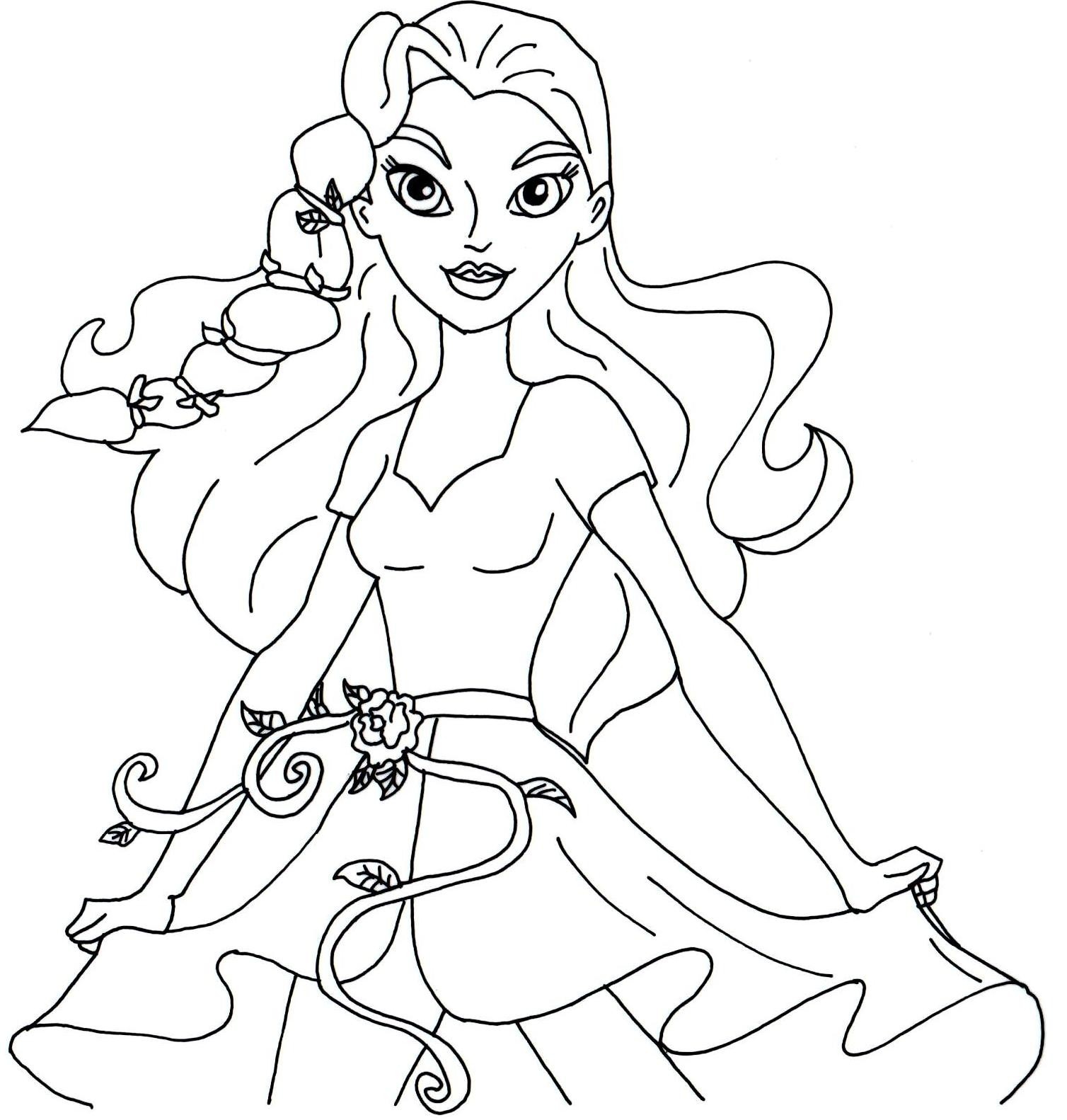 Download DC Superhero Girls Coloring Pages - Best Coloring Pages ...