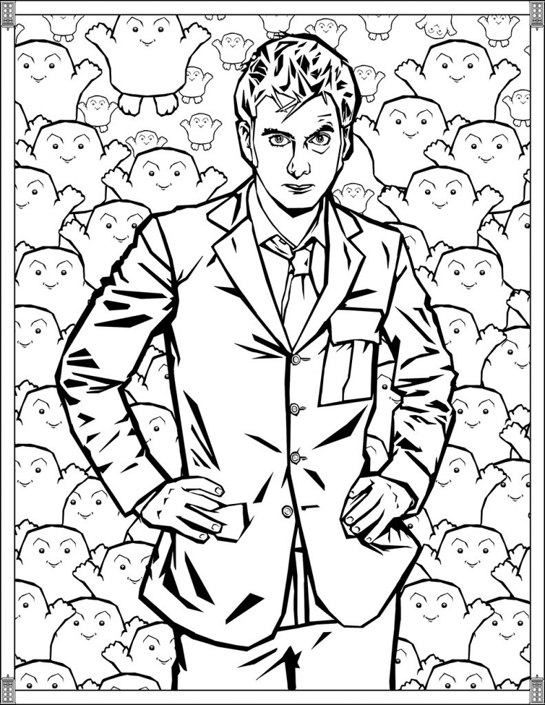 Printable Doctor Who Coloring Pages