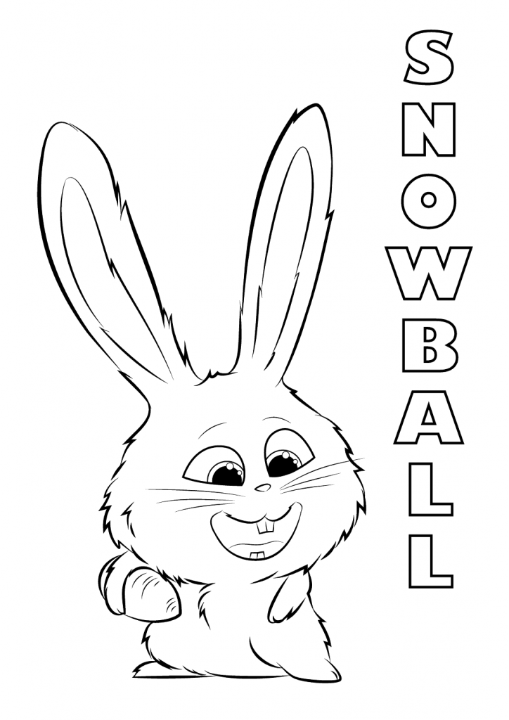 The Secret Life of Pets Coloring Pages - Best Coloring Pages For Kids