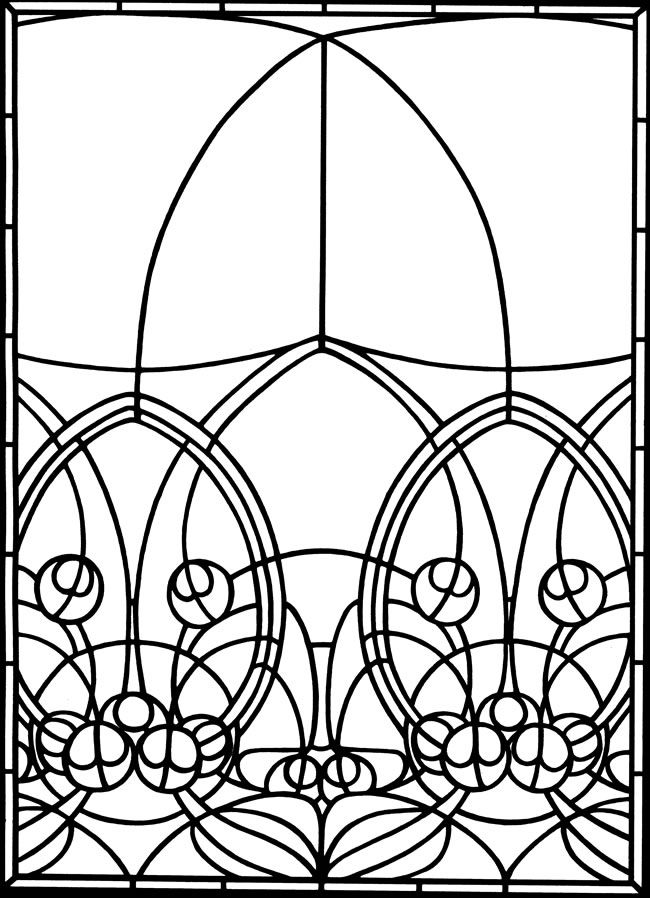 stained glass coloring pages for adults  best coloring