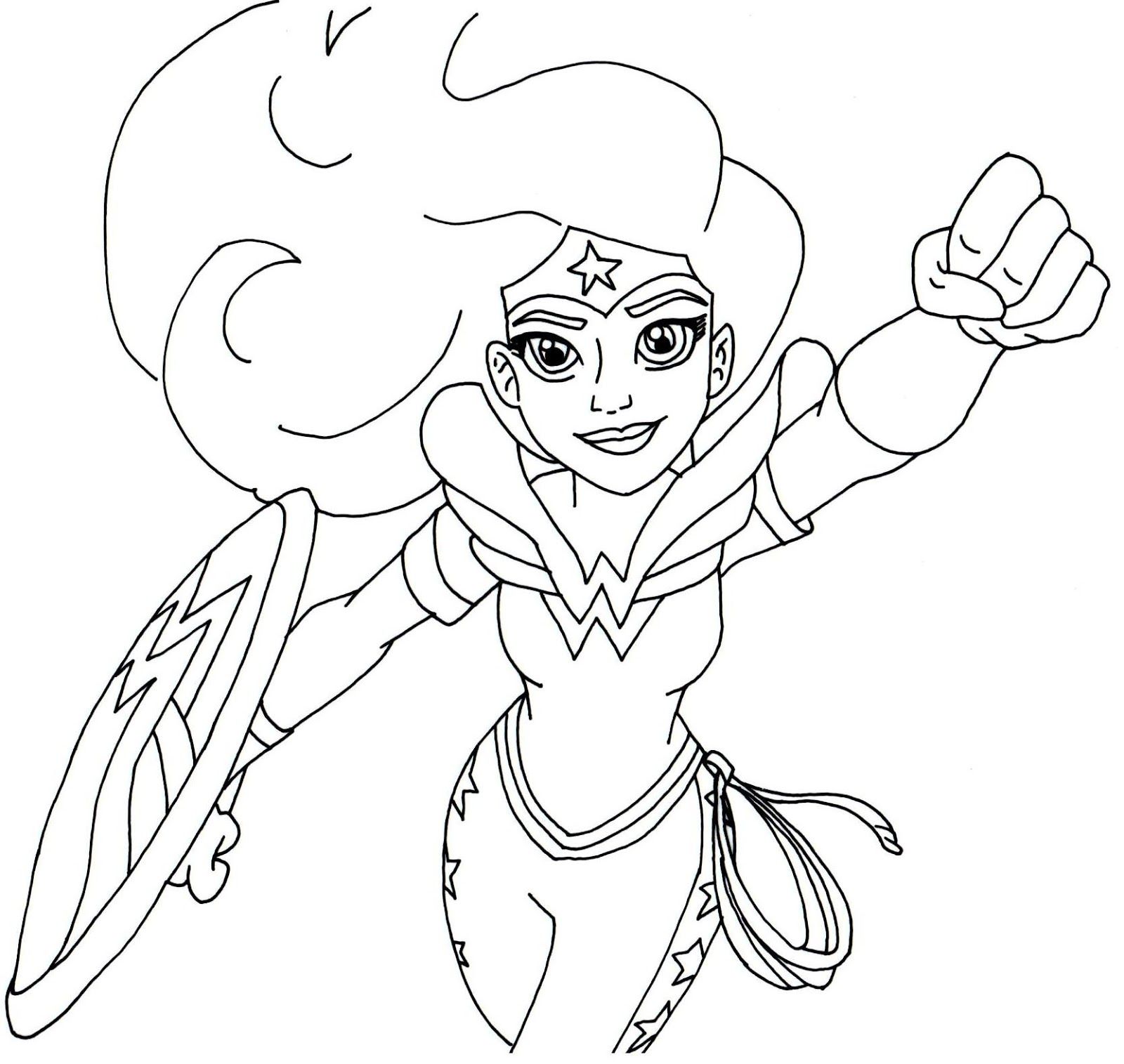 Download DC Superhero Girls Coloring Pages - Best Coloring Pages ...