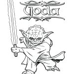 Yoda Coloring Page