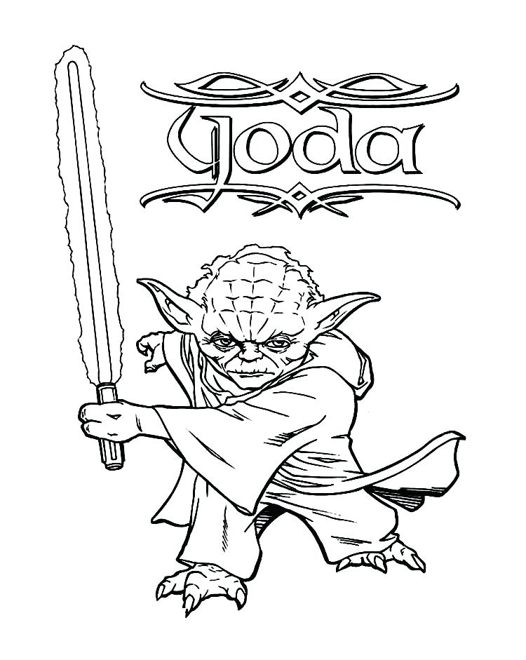 Yoda Coloring Pages - Best Coloring Pages For Kids