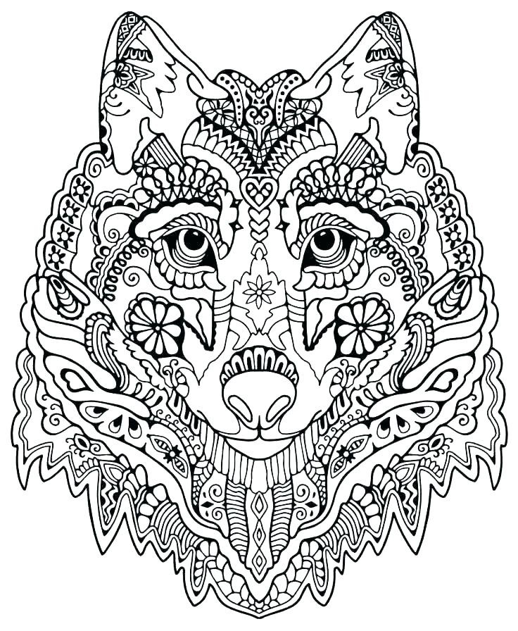 43 Coloring Pages Animals Hard Best