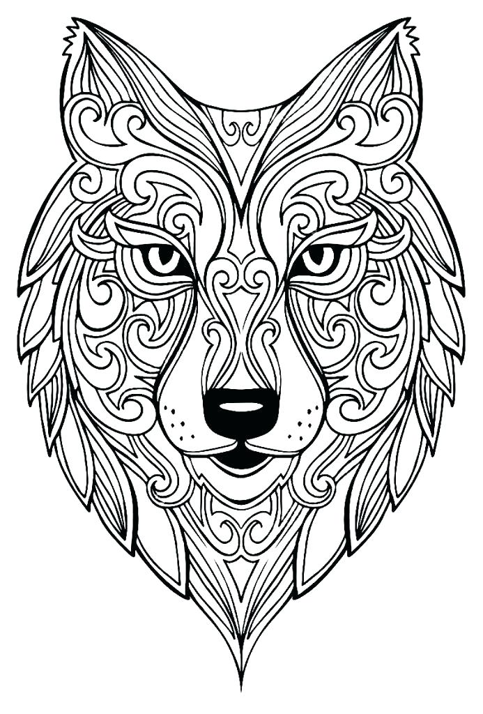 Wolf Coloring Pages for Adults Best Coloring Pages For Kids