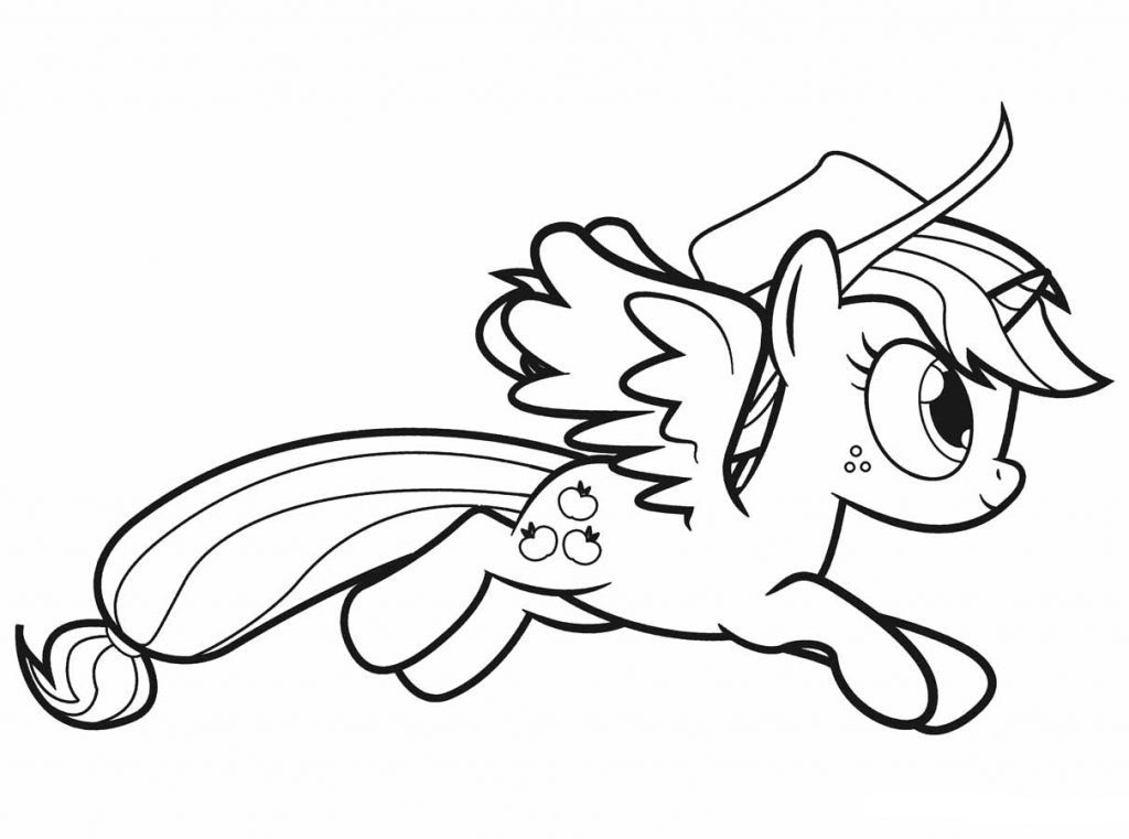 Applejack Printable Coloring Pages