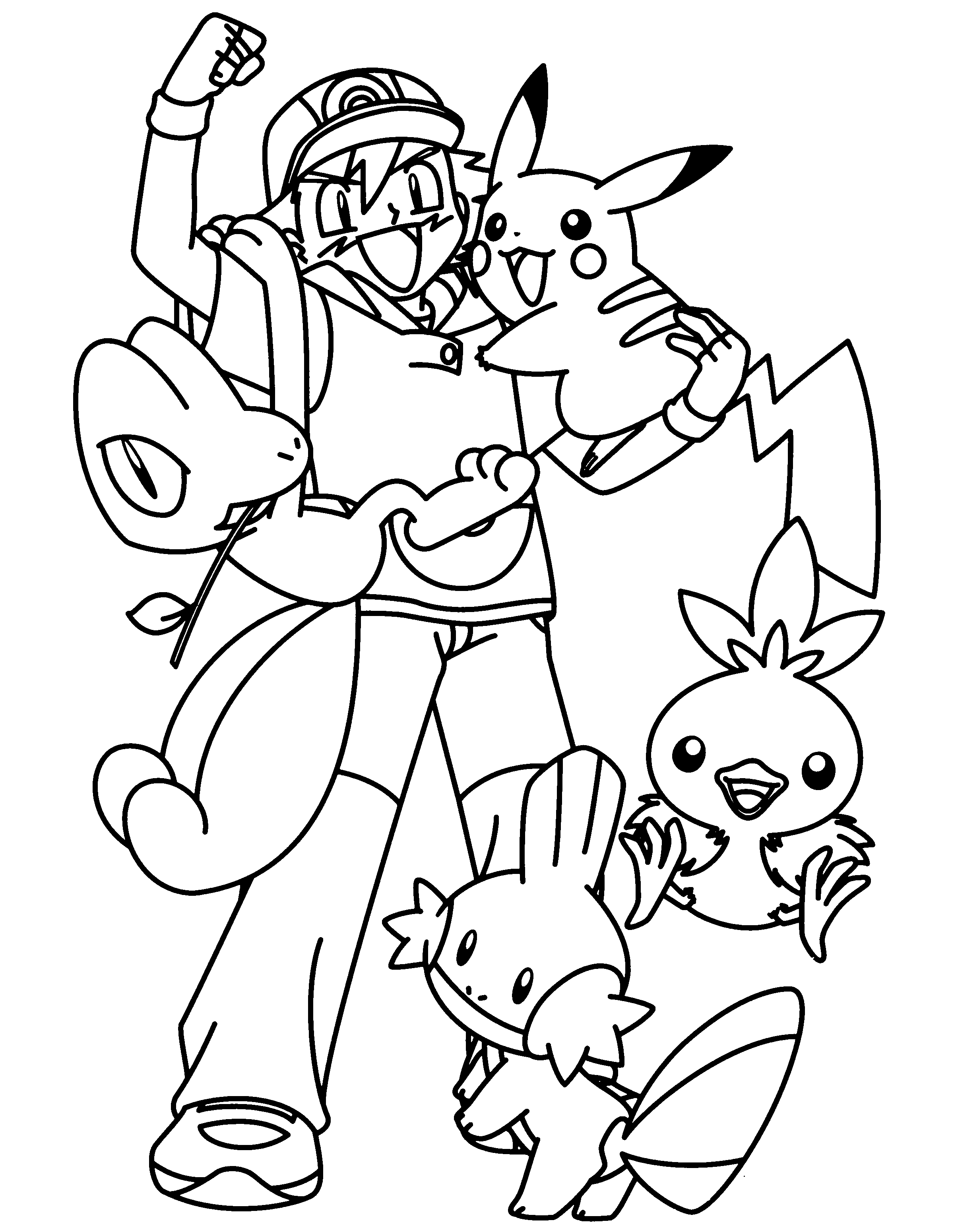 Coloring Sheets Pokemon Printable