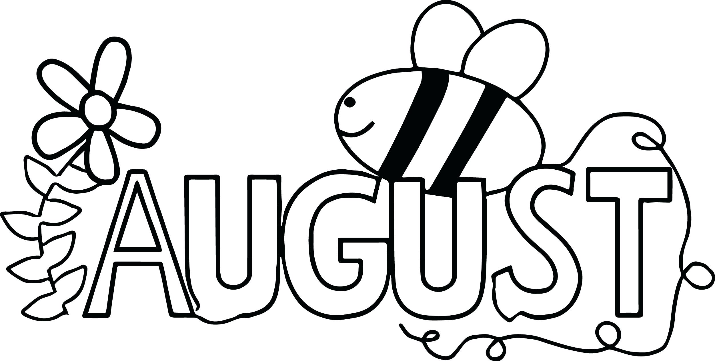 August Coloring Pages - Best Coloring Pages For Kids