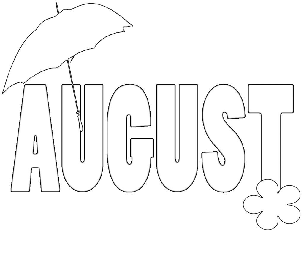 August Coloring Pages - Best Coloring Pages For Kids