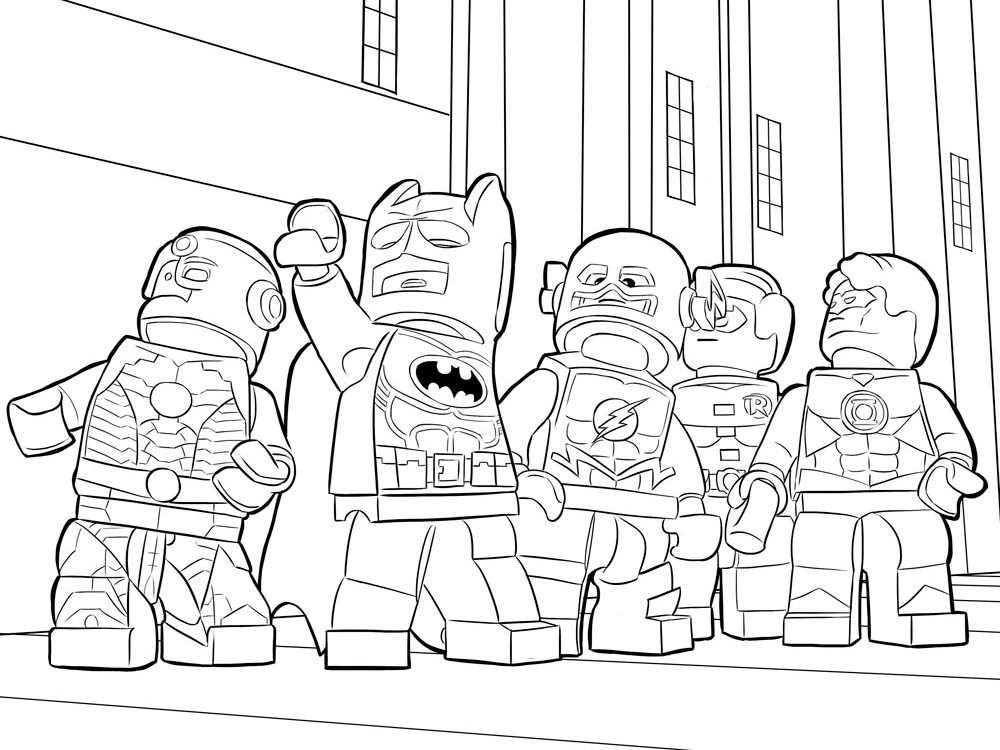 Lego Movie Coloring Pages Best Coloring Pages For Kids