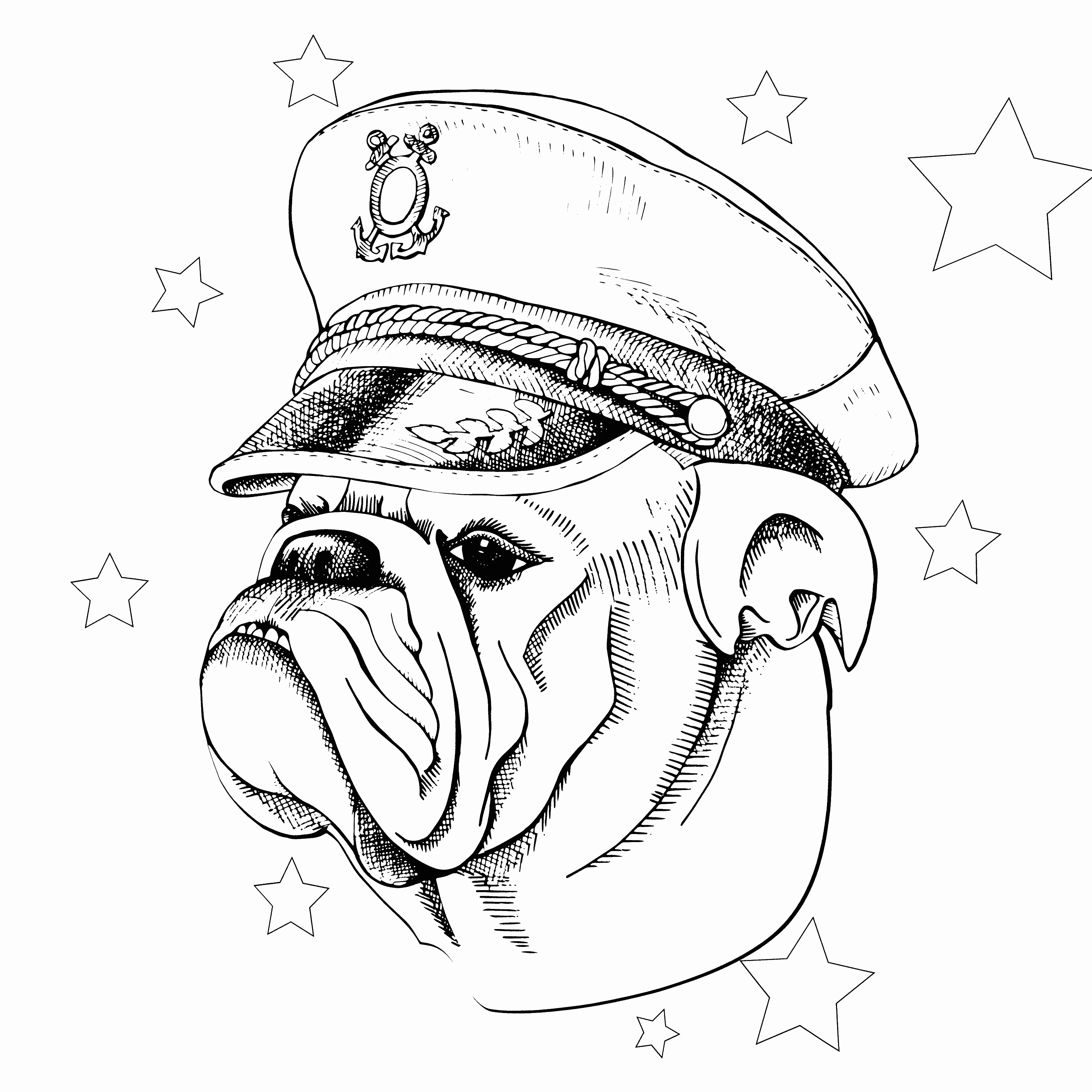 Download Bulldog Coloring Pages - Best Coloring Pages For Kids