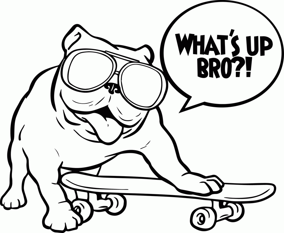 Bulldog Coloring Pages Best Coloring Pages For Kids