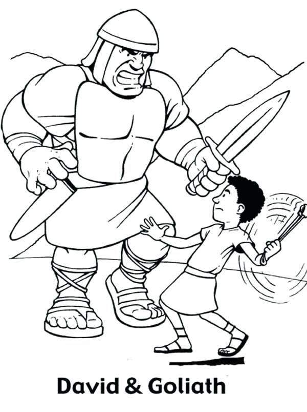 David And Goliath Coloring Pages Best Coloring Pages For Kids David And Goliath Coloring Pages Best Coloring Pages For Kids