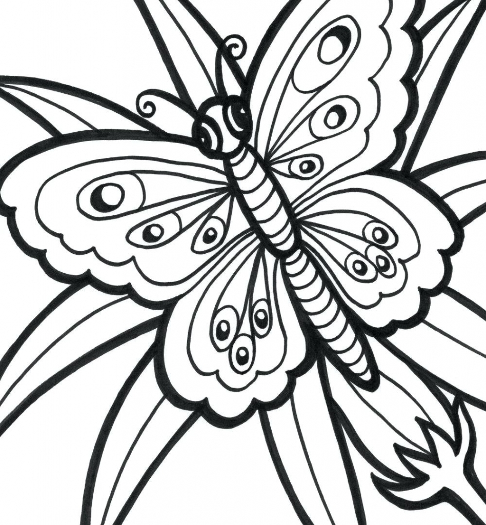 Easy Coloring Pages For Adults Best Coloring Pages For Kids