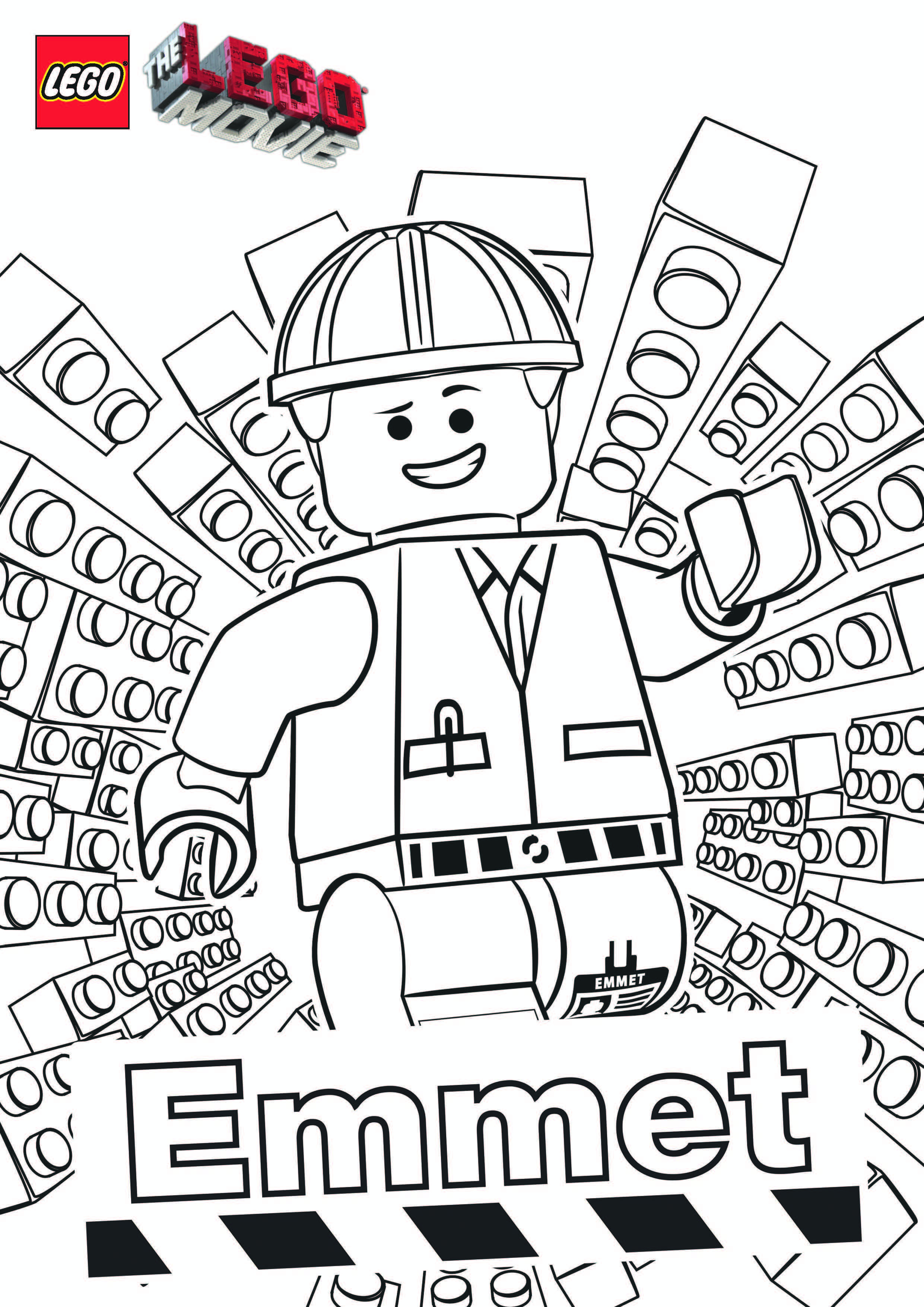 Free Lego Printable Coloring Pages