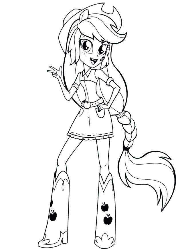 Applejack Coloring Pages - Best Coloring Pages For Kids