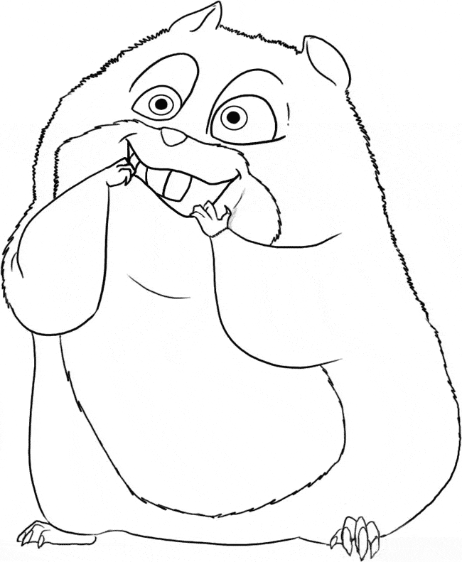 Hamster Coloring Pages - Best Coloring Pages For Kids