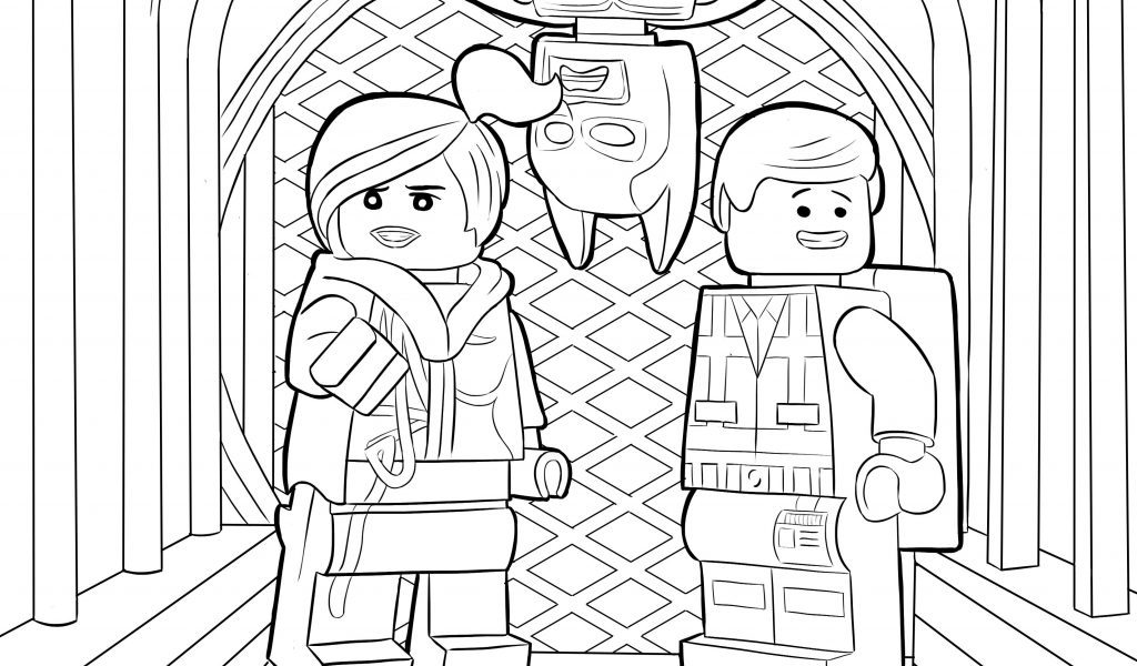 the lego movie bad cop coloring pages