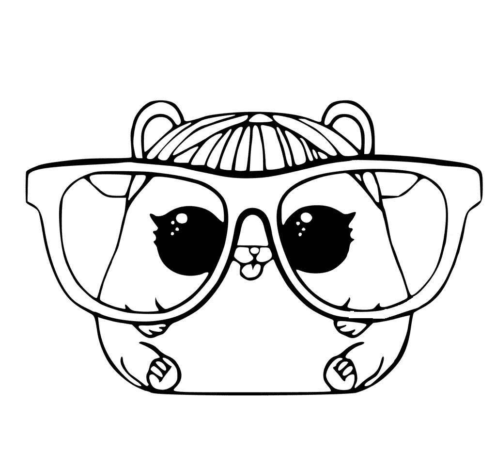 Hamster Coloring Pages - Best Coloring Pages For Kids