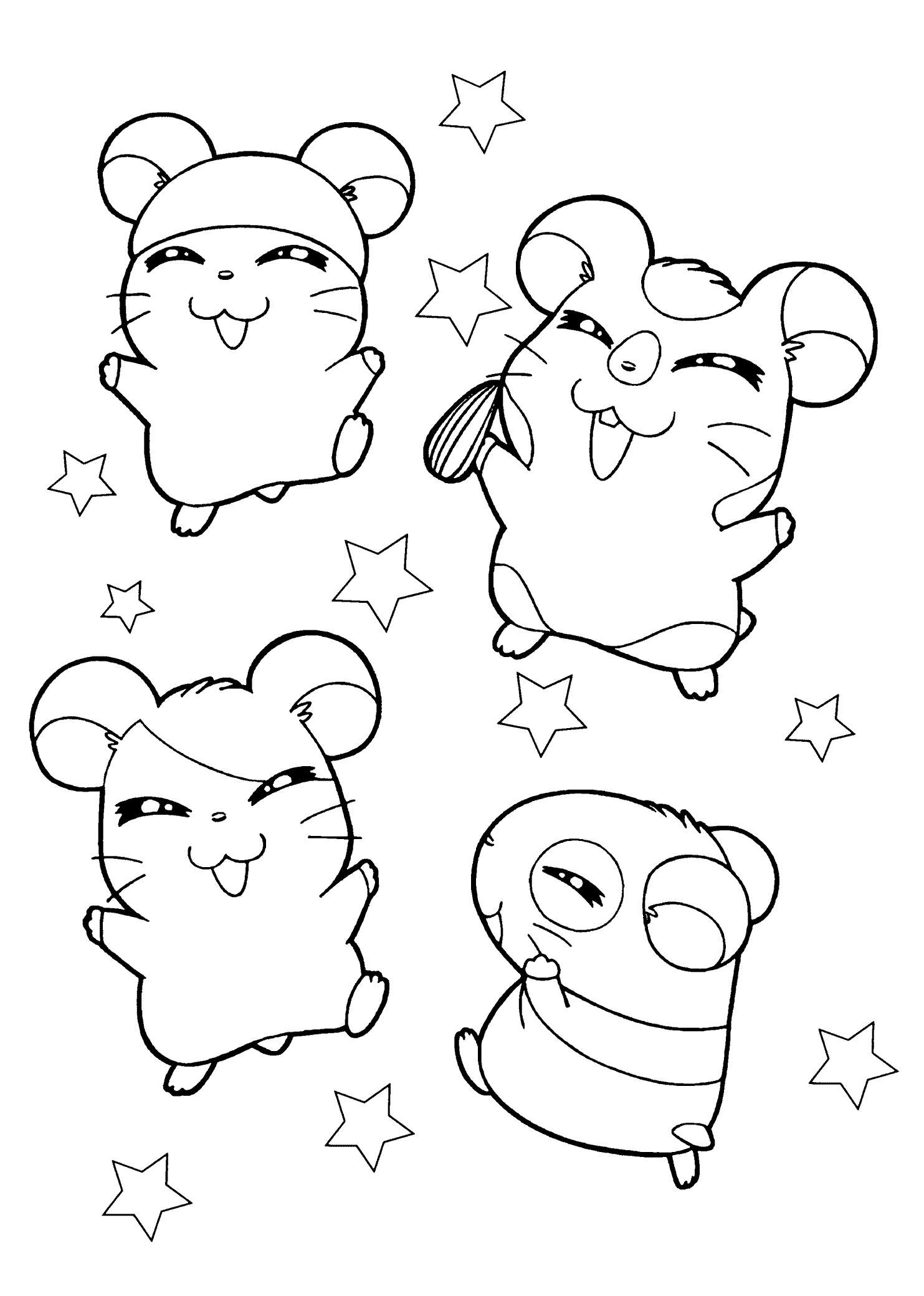 Hamster Coloring Pages Best Coloring Pages For Kids
