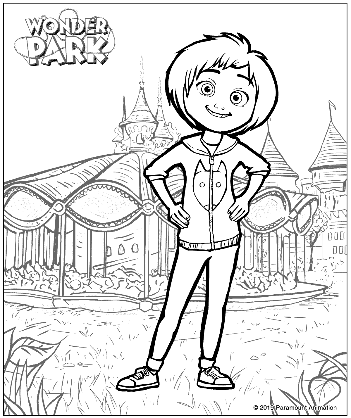 Wonder Park Coloring Pages - Best Coloring Pages For Kids1200 x 1430