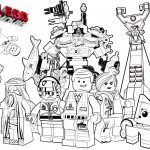 Lego Movie Characters Coloring Pages