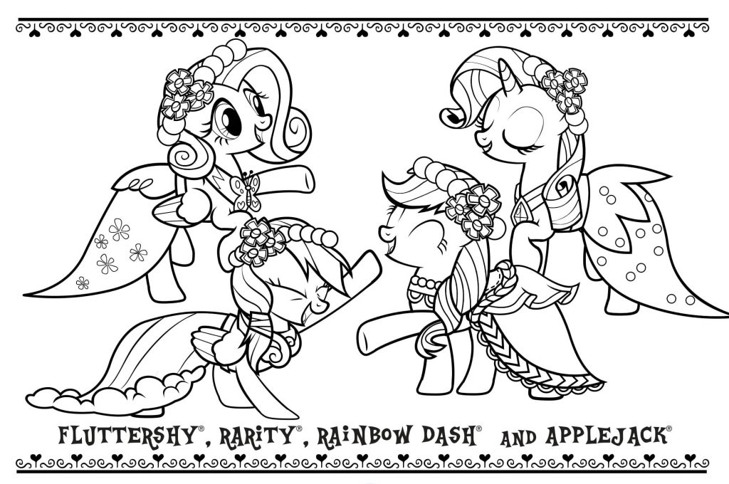 MLP Coloring Pages