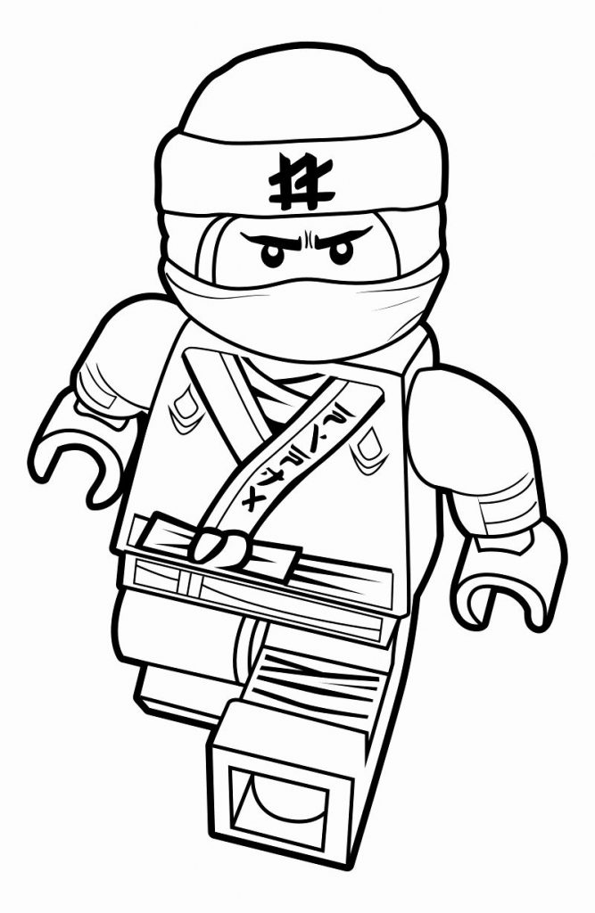 Ninja - Lego Movie Coloring Pages