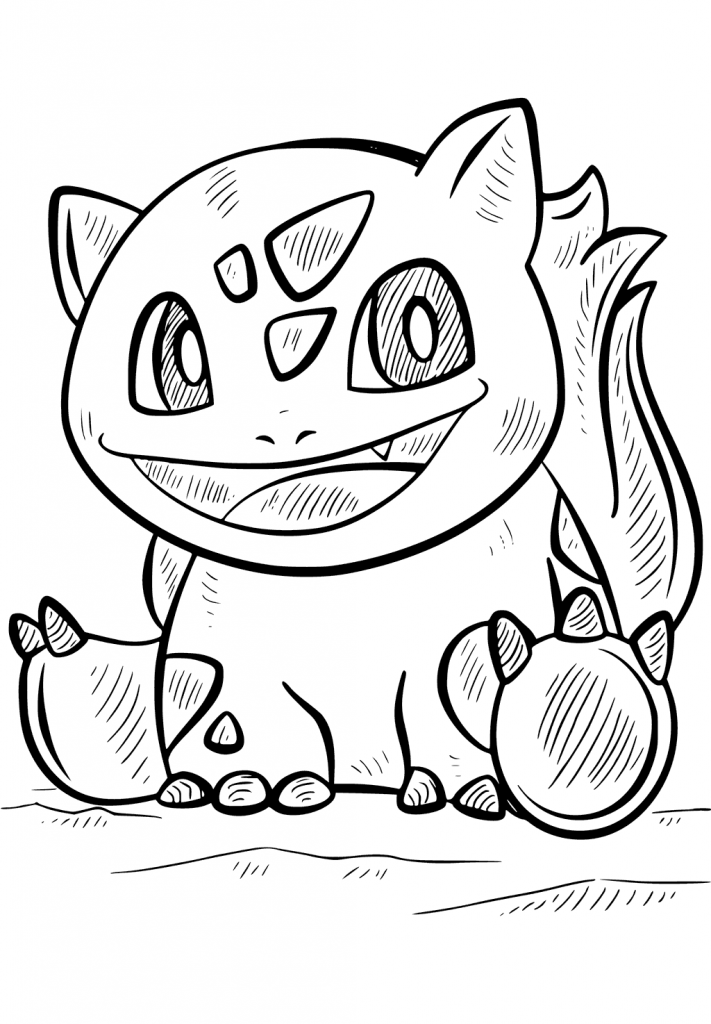 Pokemon Go Character Coloring Pages