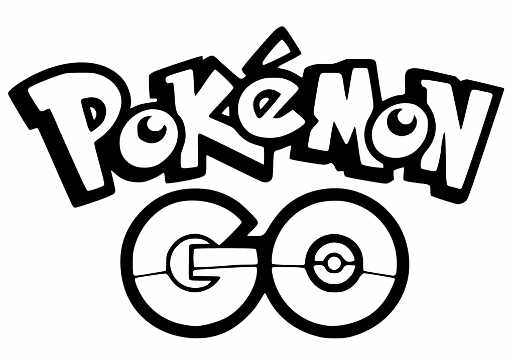 Pokemon Go Logo Coloring Pages