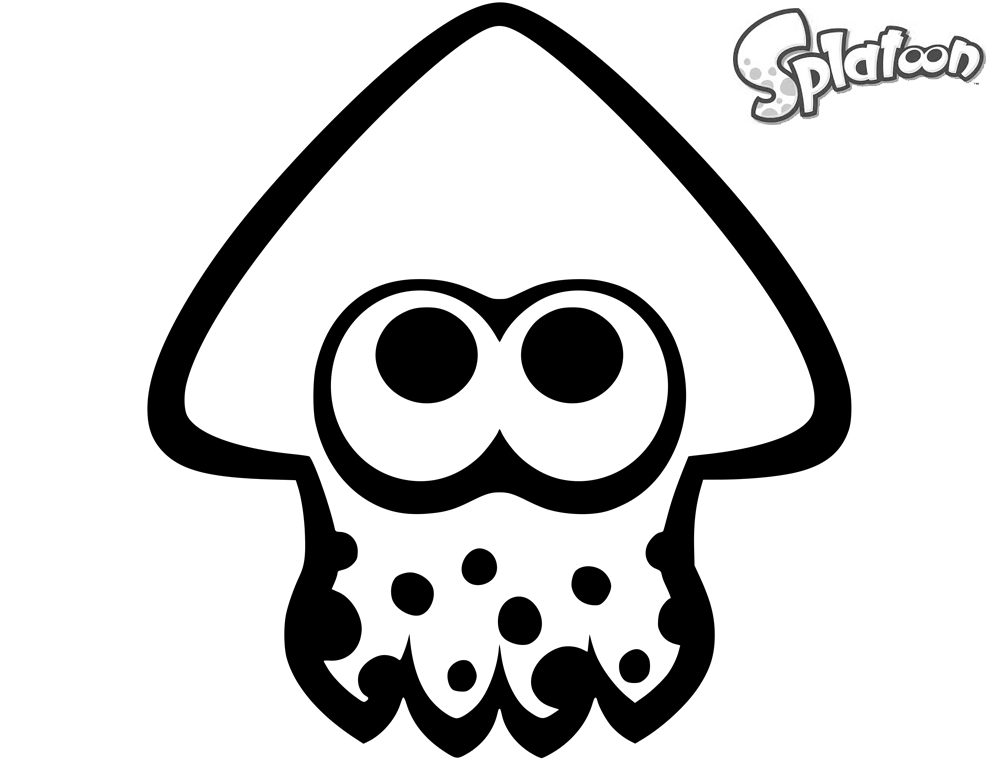 squid coloring pages