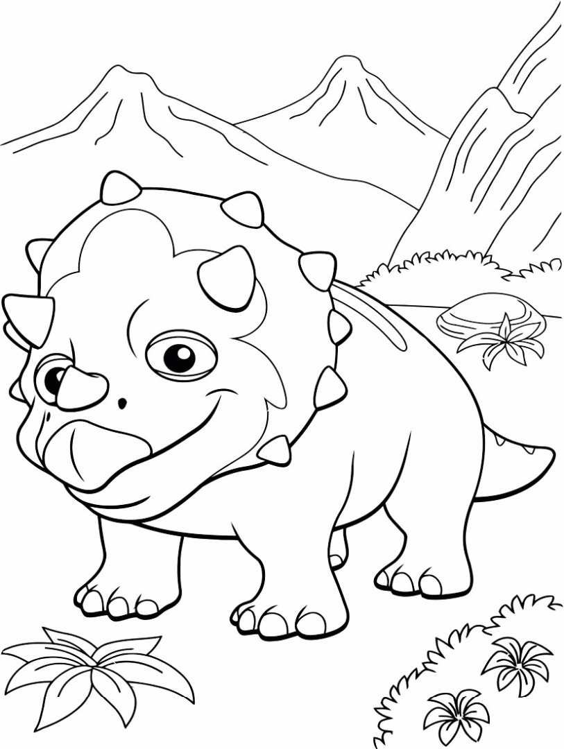 Dinosaur Train Coloring Pages Best Coloring Pages For Kids