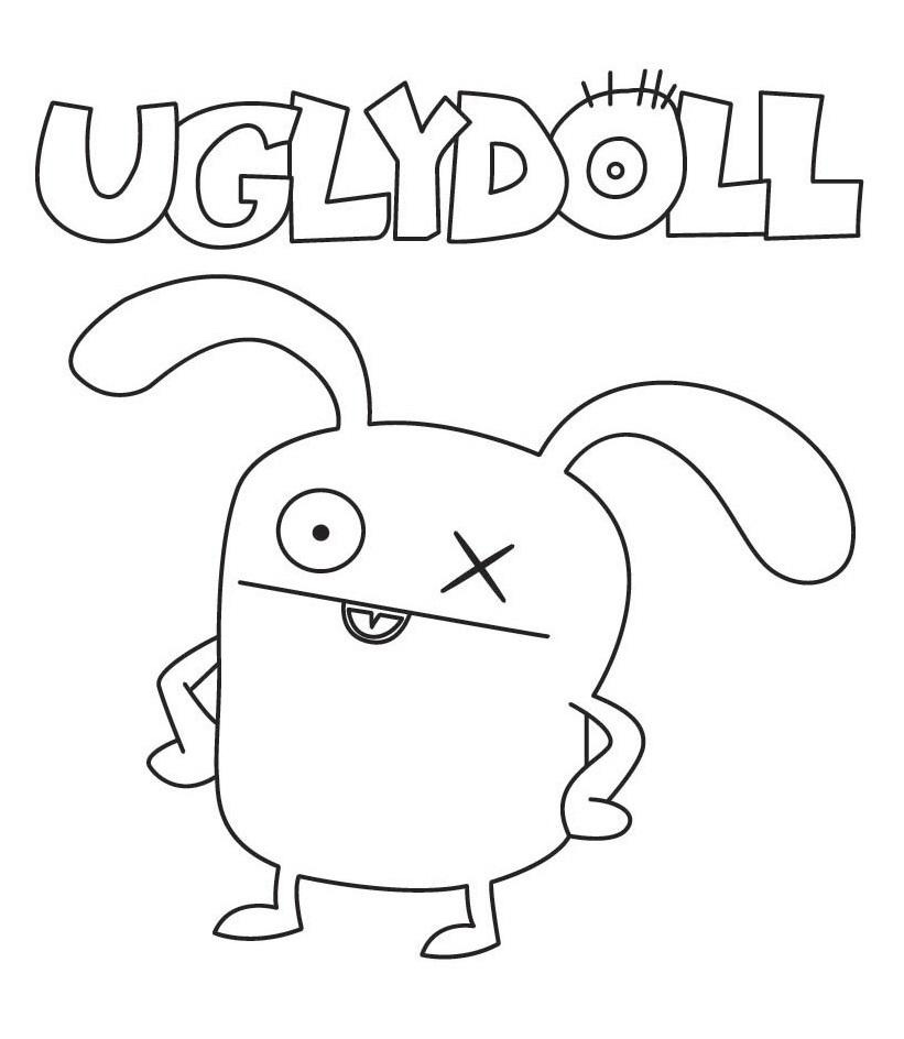 Ugly Doll Ox Coloring Page
