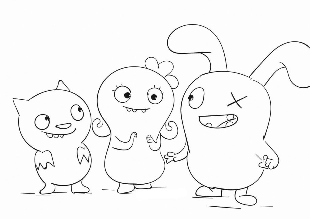 Ugly Dolls Coloring Page