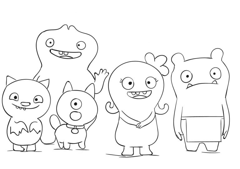 Ugly Dolls Coloring Pages - Best Coloring Pages For Kids