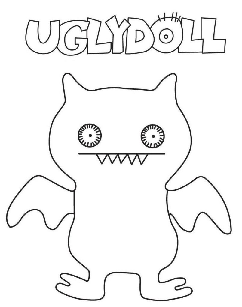 Ugly Dolls Coloring Sheets Printable Coloring Pages