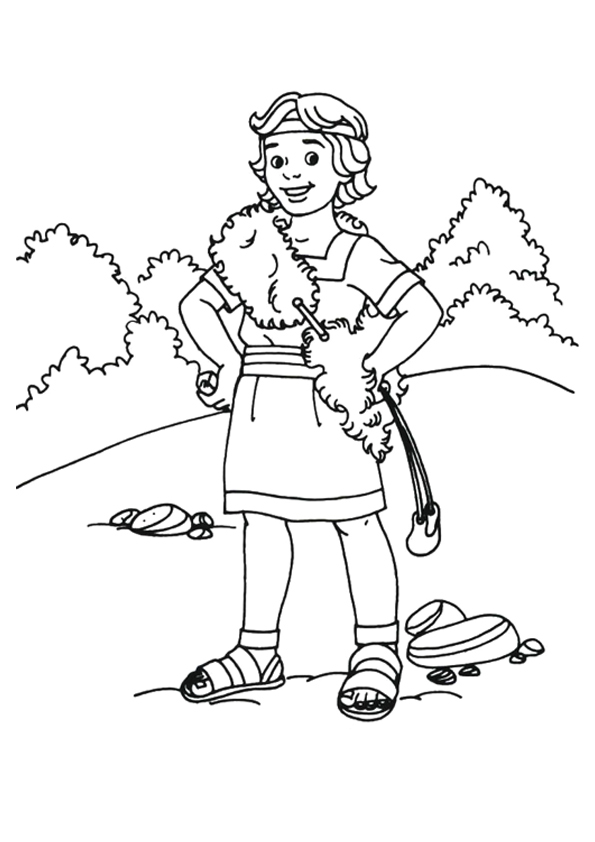 david and goliath coloring pages  best coloring pages for kids