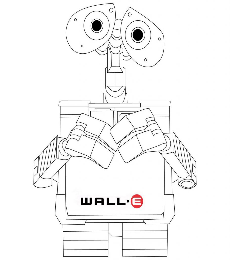 WALL-E Coloring Pages