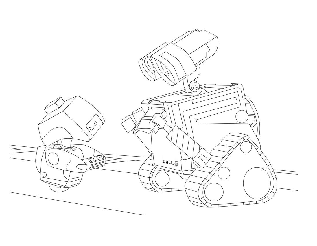 WALL E Coloring Pages Best Coloring Pages For Kids