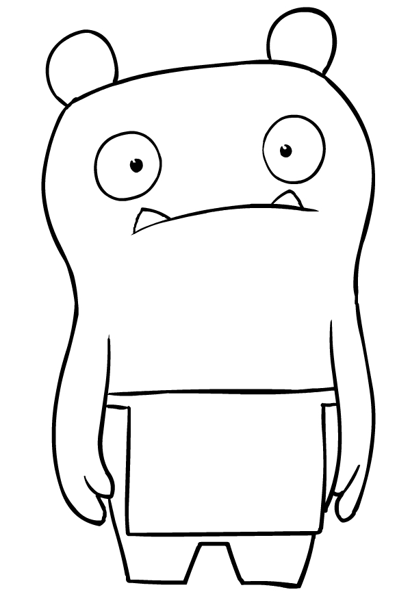 Wage - Ugly Dolls Coloring Pages