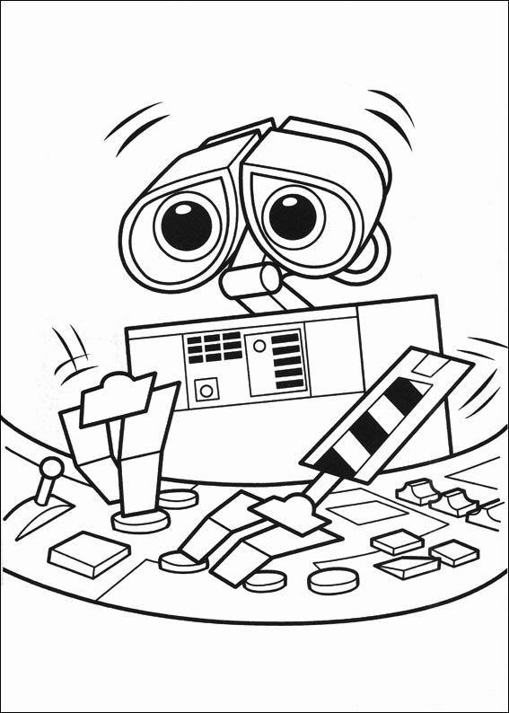 WALL-E Coloring Pages - Best Coloring Pages For Kids