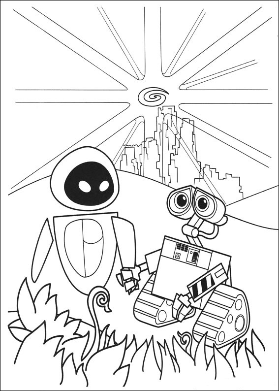 WALL-E Coloring Pages - Best Coloring Pages For Kids