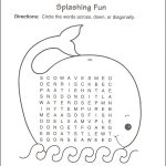 Water Third Grade Word Search