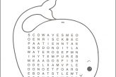 Water Third Grade Word Search