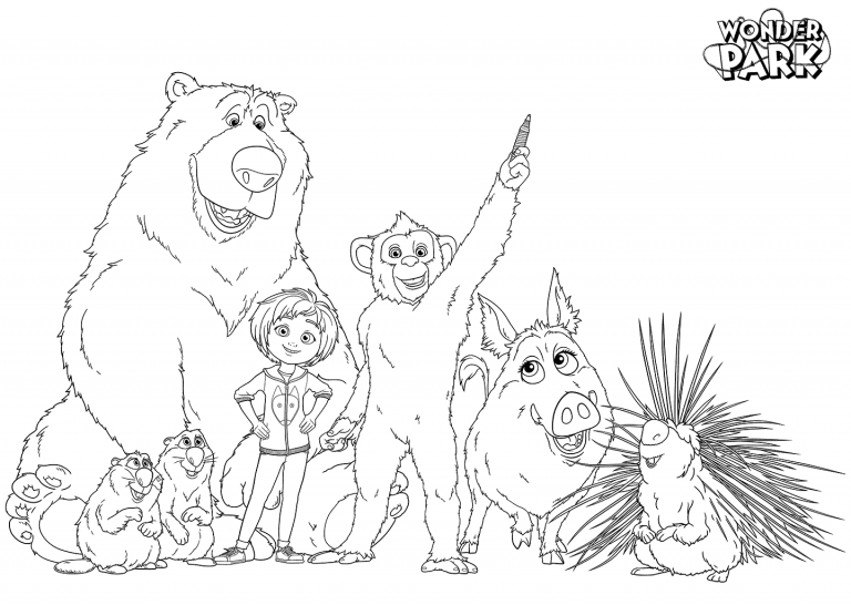 Wonder Park Coloring Pages Best Coloring Pages For Kids