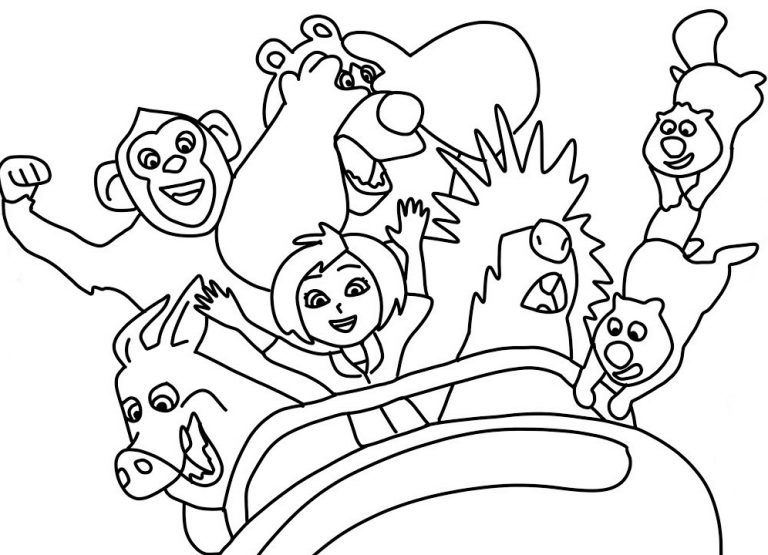 Wonder Park Coloring Pages Best Coloring Pages For Kids