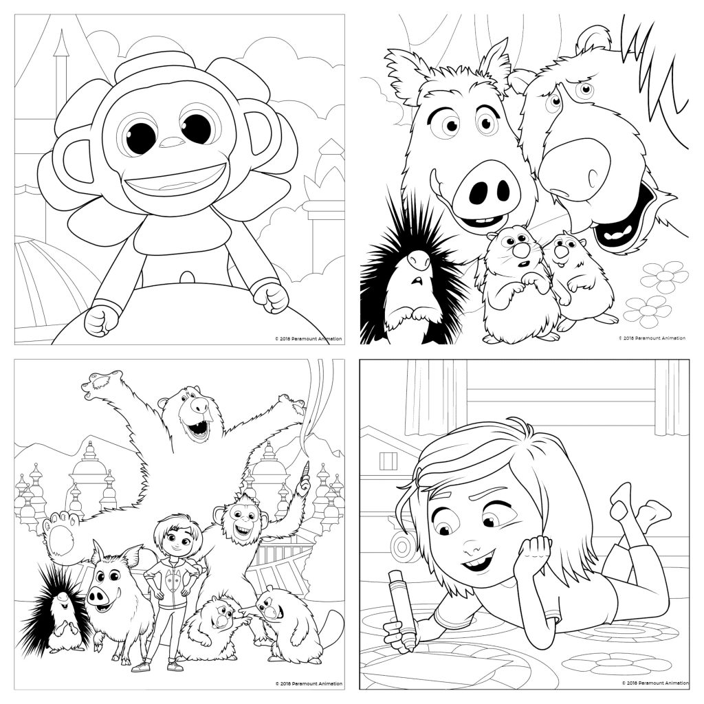 Wonder Park Coloring Pages